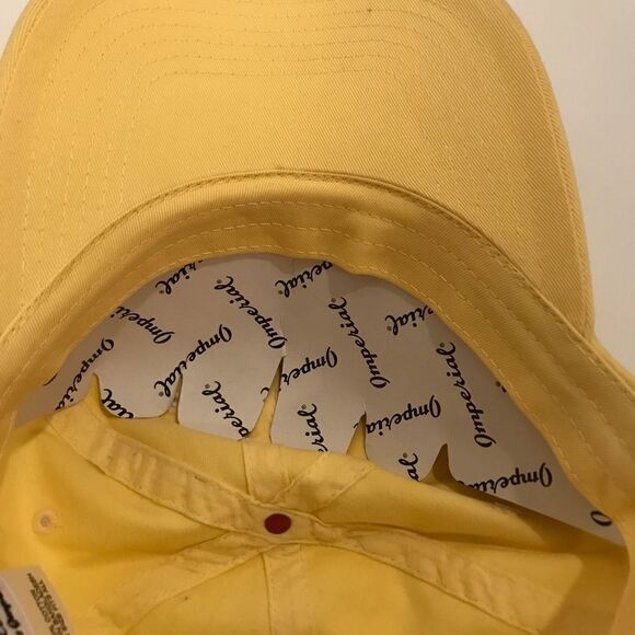 NWT 61st Ike Championship Baseball Cap In Yellow - Picture 6 of 7